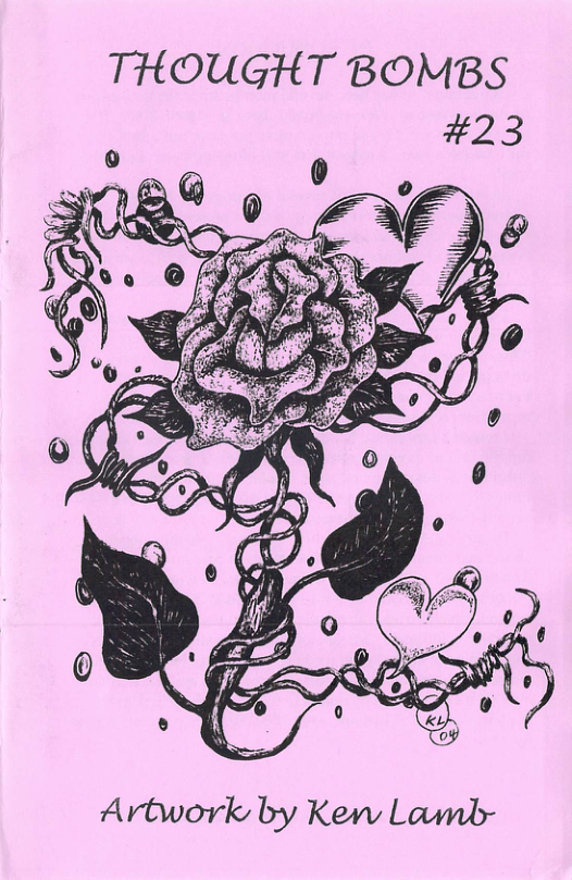 THOUGHT BOMBS #23 Artwork by Kenw Lamlb-